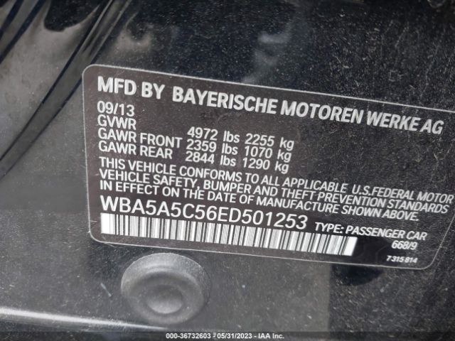 WBA5A5C56ED501253 BMW 5 Series 528i