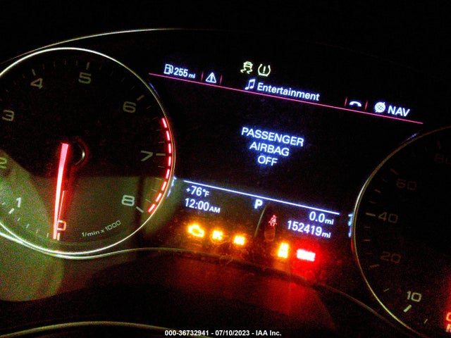 2012 AUDI A6 3.0T PREMIUM PLUS VIN: WAUGGAFC2CN118718