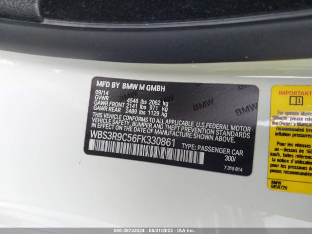 WBS3R9C56FK330861 BMW M4