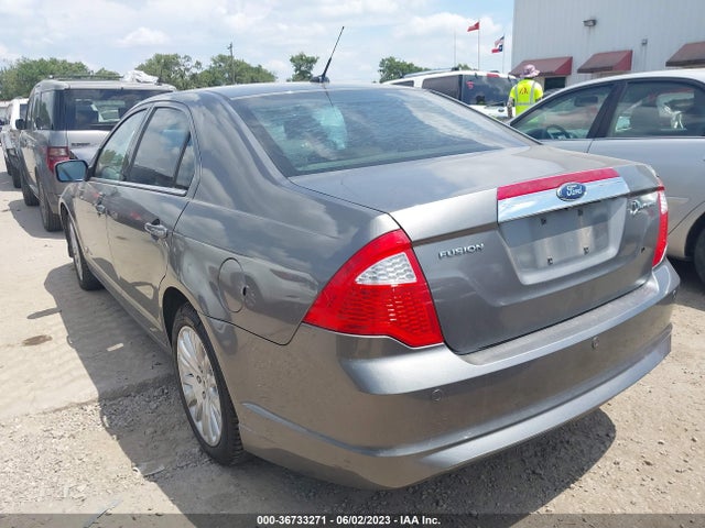 2010 FORD FUSION HYBRID VIN: 3FADP0L38AR116279