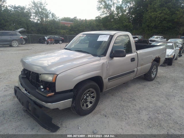 2006 CHEVROLET SILVERADO 1500 LS VIN: 1GCEC14T06Z103401