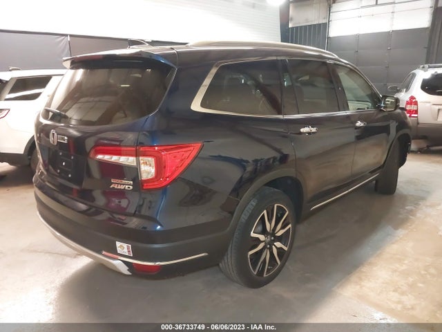 2019 HONDA PILOT TOURING 7-PASSENGER VIN: 5FNYF6H67KB018366