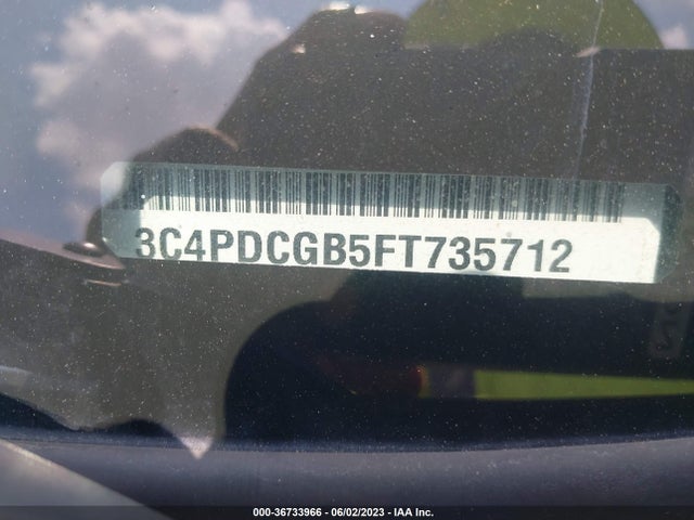 Dodge Journey Crossroad 2015 3C4PDCGB5FT735712 Image 9