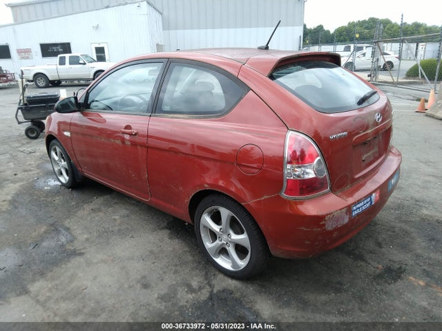 2008 HYUNDAI ACCENT SE VIN: KMHCN36C28U084209