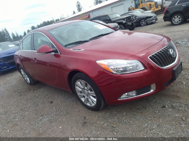 2G4GR5ER1C9215059, 2012 Buick Regal Base on IAAI