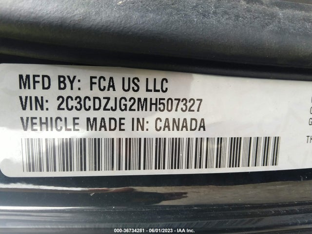 Dodge Challenger Gt 2021 2C3CDZJG2MH507327 Image 9