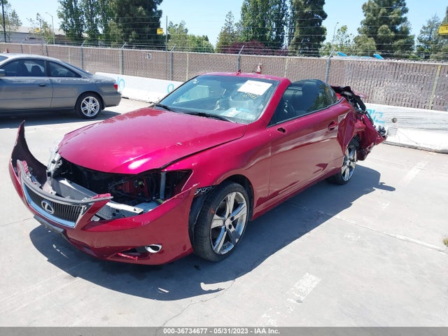 2012 LEXUS IS 250C VIN: JTHFF2C23C2525272