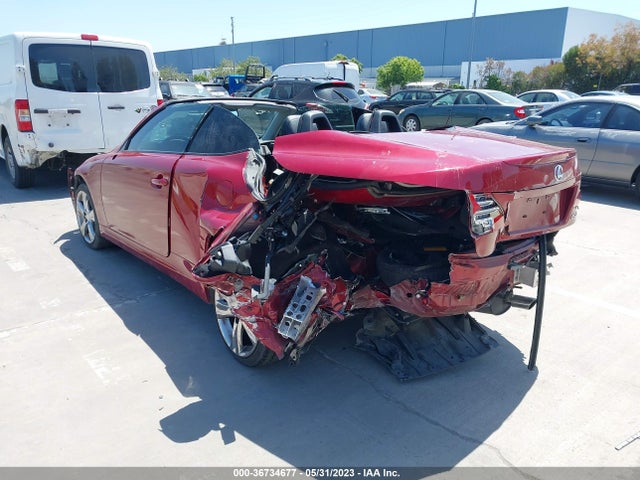 2012 LEXUS IS 250C VIN: JTHFF2C23C2525272