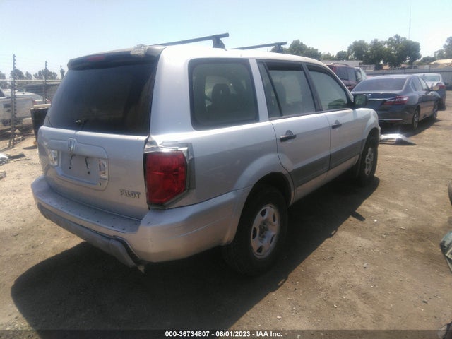 2005 HONDA PILOT LX VIN: 2HKYF18165H554366