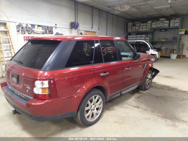 2006 LAND ROVER RANGE ROVER SPORT HSE VIN: SALSF25456A979489