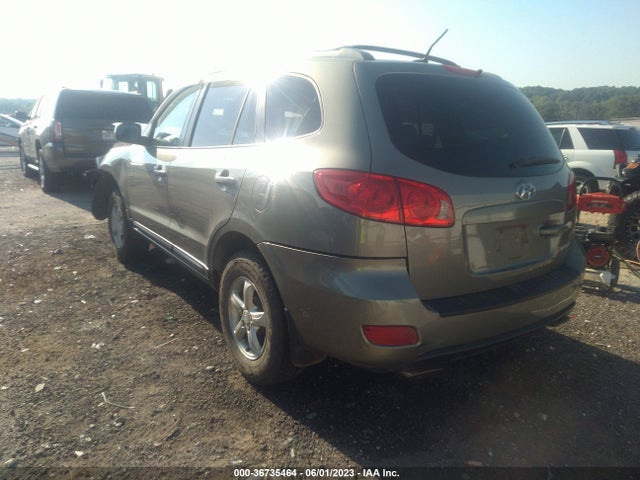 2007 HYUNDAI SANTA FE GLS VIN: 5NMSG73D27H071013