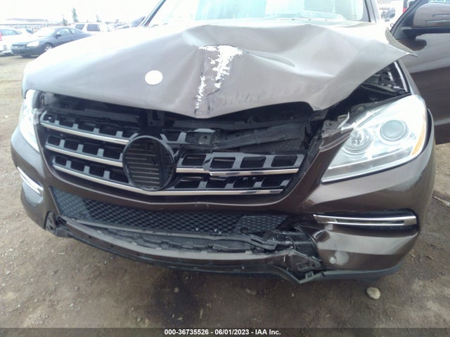 2013 MERCEDES-BENZ M-CLASS ML 350 BLUETEC VIN: 4JGDA2EBXDA209617