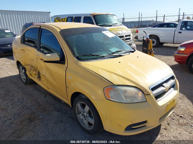 2007 CHEVROLET AVEO LT VIN: KL1TG56687B104145