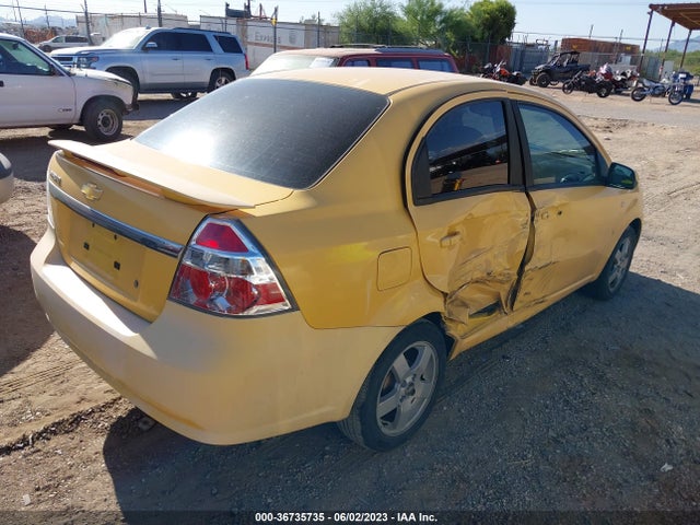2007 CHEVROLET AVEO LT VIN: KL1TG56687B104145