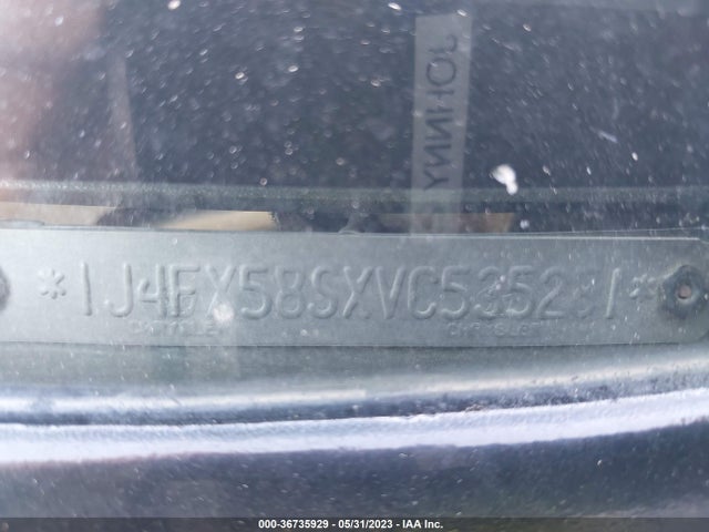 1997 JEEP GRAND CHEROKEE VIN: 1J4FX58SXVC535281