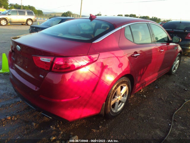 KIA Optima Lx 2014 5XXGM4A74EG296295 Image 4