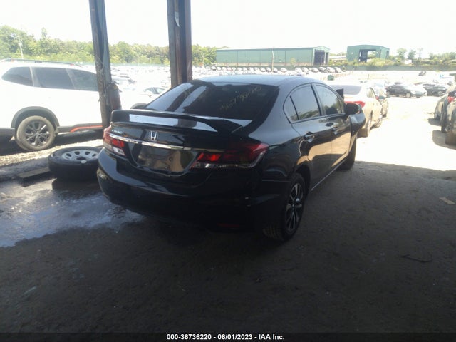 2013 HONDA CIVIC SDN EX VIN: 19XFB2F84DE202690