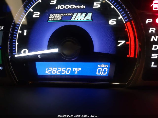 2008 HONDA CIVIC HYBRID VIN: JHMFA36228S007337