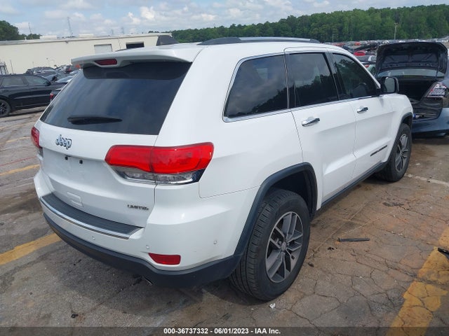 2018 JEEP GRAND CHEROKEE LIMITED VIN: 1C4RJEBGXJC442604