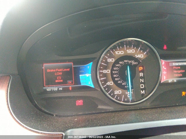 2012 FORD EDGE LIMITED VIN: 2FMDK3KCXCBA92849