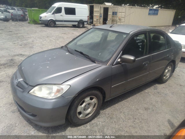 2005 HONDA CIVIC HYBRID VIN: JHMES96685S024444