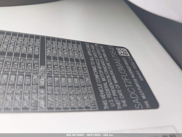 2021 JAGUAR F-PACE SADCT2FU3MA679549 Photo 8