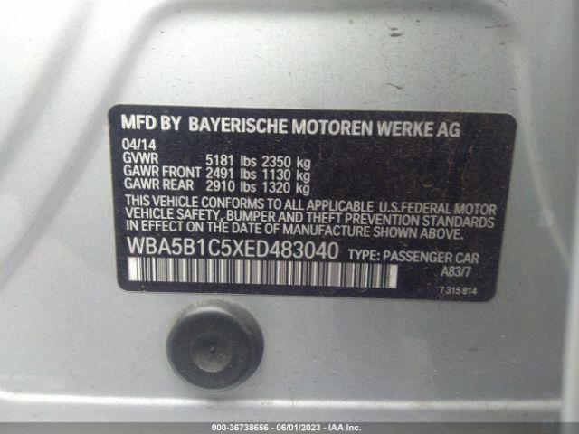 WBA5B1C5XED483040 BMW 5 Series 535i