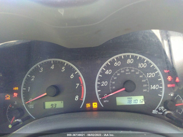 2010 TOYOTA COROLLA LE VIN: 2T1BU4EE6AC510174