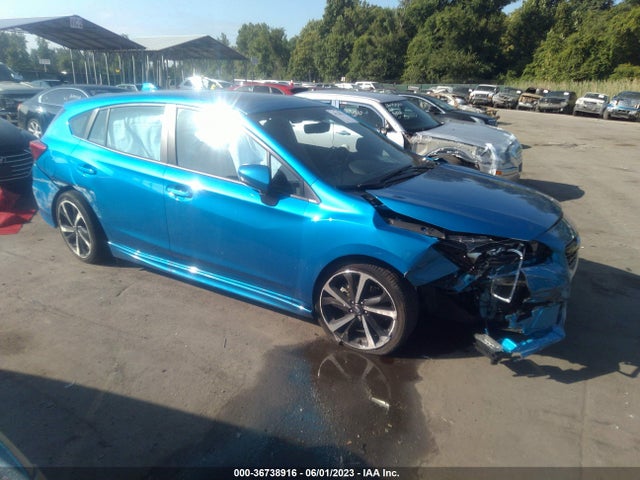 2022 SUBARU IMPREZA SPORT VIN: 4S3GTAM68N3729203