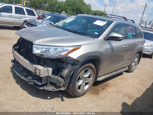 Toyota Highlander Limited 2014 5TDYKRFH7ES037601 Image 2