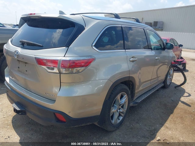 Toyota Highlander Limited 2014 5TDYKRFH7ES037601 Image 6