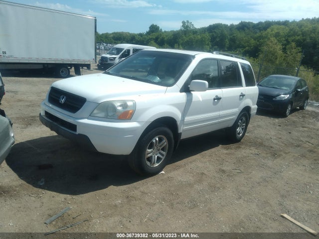2005 HONDA PILOT EX-L VIN: 2HKYF18555H532703