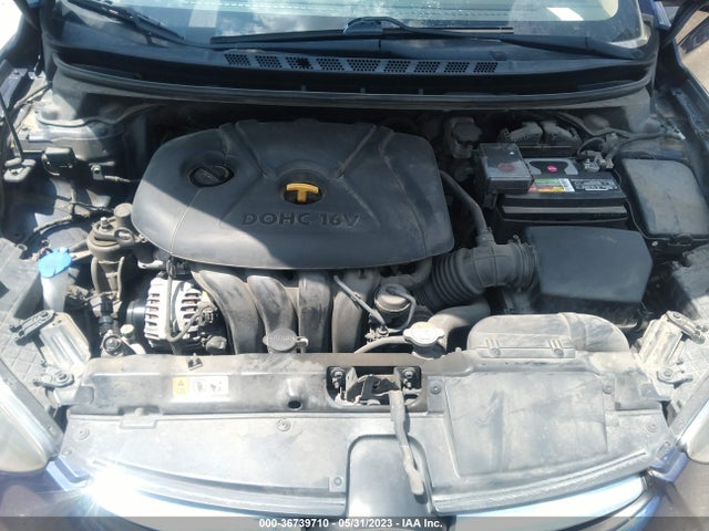 2013 HYUNDAI ELANTRA GLS VIN: 5NPDH4AE9DH191096