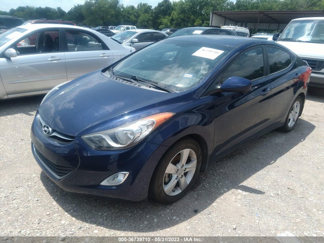 2013 HYUNDAI ELANTRA GLS VIN: 5NPDH4AE9DH191096