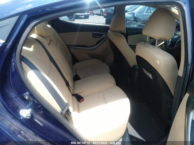 2013 HYUNDAI ELANTRA GLS VIN: 5NPDH4AE9DH191096
