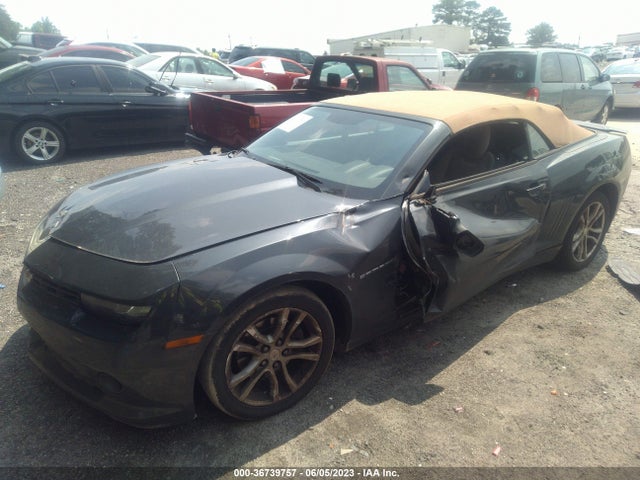 2015 CHEVROLET CAMARO LT VIN: 2G1FD3D33F9281643