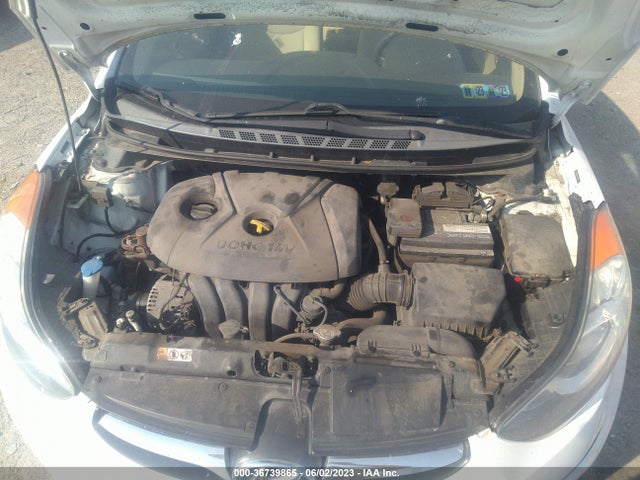 2013 HYUNDAI ELANTRA GLS PZEV VIN: 5NPDH4AE2DH358432
