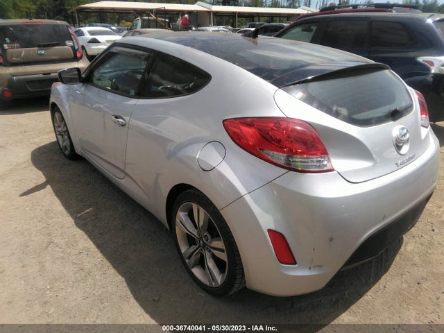 2012 HYUNDAI VELOSTER W/BLACK INT VIN: KMHTC6AD3CU027842