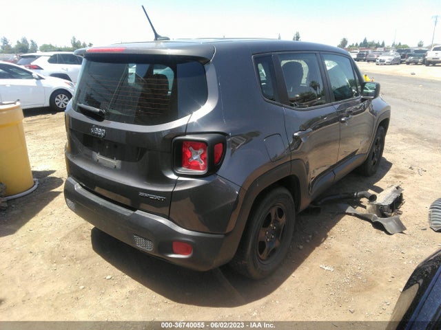 2017 JEEP RENEGADE SPORT VIN: ZACCJAAB7HPE85193