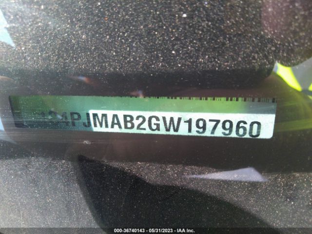 1C4PJMAB2GW197960 Jeep Cherokee Sport
