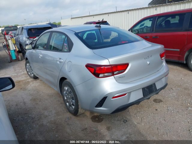 3KPA24AD6NE436809 KIA RIO S