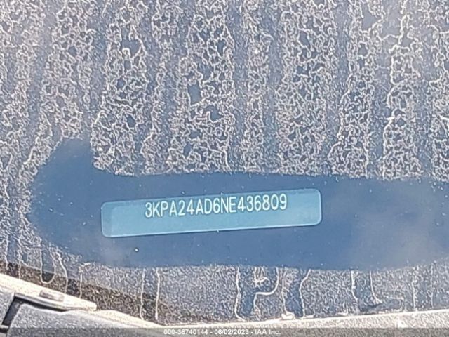 3KPA24AD6NE436809 KIA RIO S