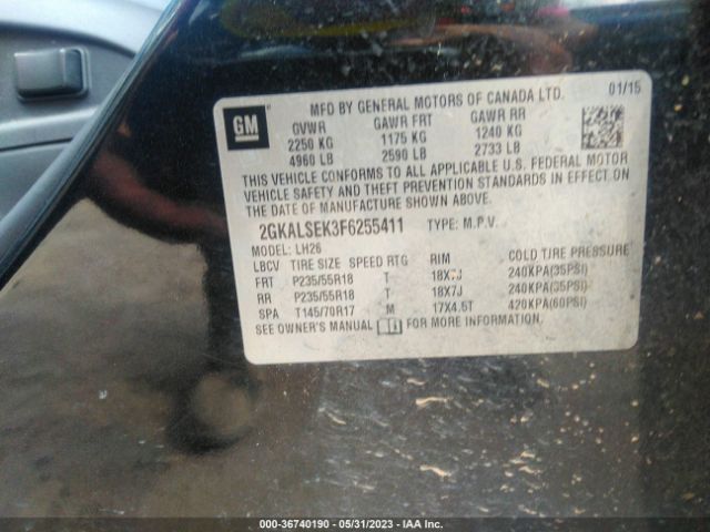 2GKALSEK3F6255411 GMC Terrain Slt
