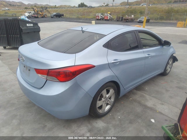 2012 HYUNDAI ELANTRA GLS PZEV VIN: KMHDH4AE6CU187443