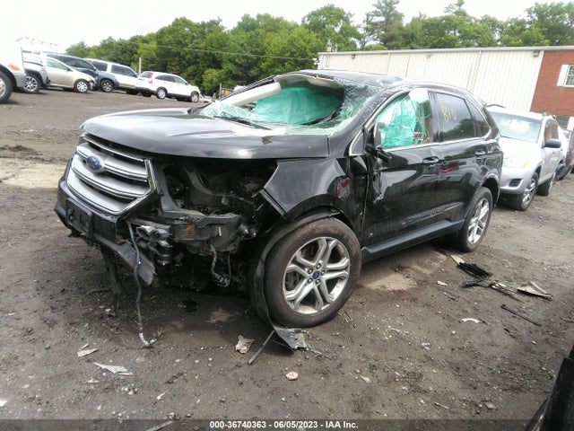 2018 FORD EDGE TITANIUM VIN: 2FMPK4K92JBB80606