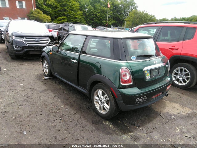 2012 MINI COOPER HARDTOP VIN: WMWSU3C54CT255272