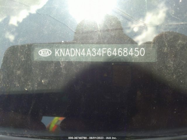 KNADN4A34F6468450 KIA RIO EX