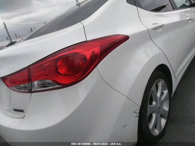 2013 HYUNDAI ELANTRA LIMITED PZEV VIN: 5NPDH4AE9DH435233