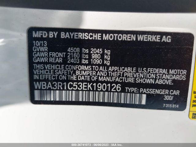 WBA3R1C53EK190126 BMW 4 Series 435i