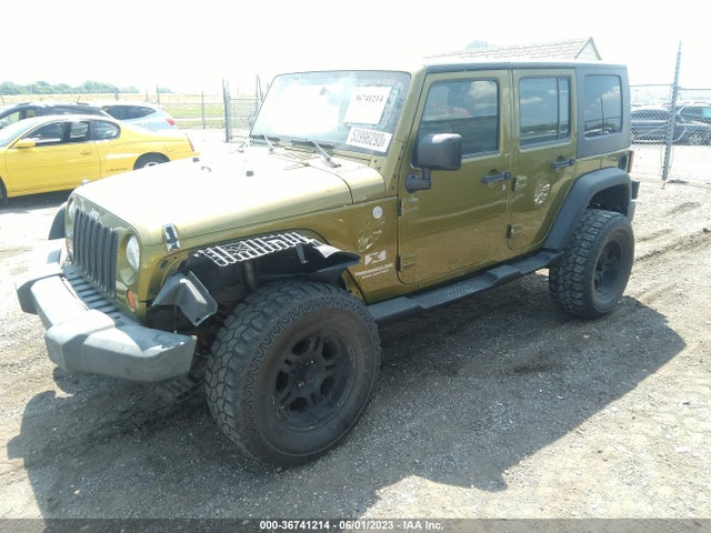 2008 JEEP WRANGLER UNLIMITED X VIN: 1J4GA39158L635020